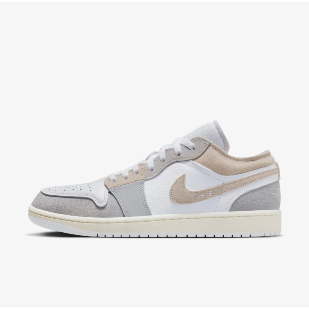 Nike Air Jordan 1 Low SE Craft Sneaker Shoes DN1635-002 Tech Grey White Size 11